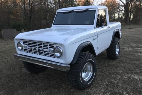 1972 Ford Bronco Half Cab