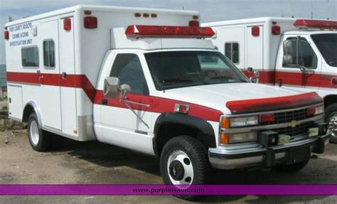 1993 Chevy 3500 Ambulance